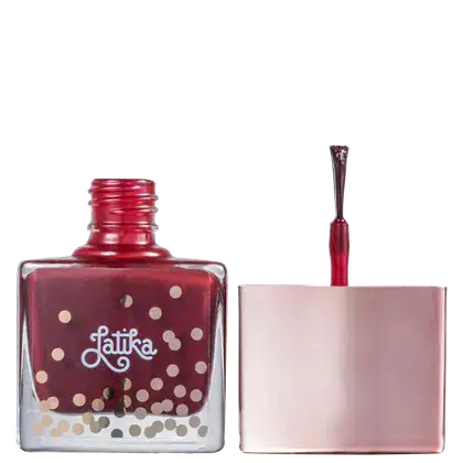 Imagem do produto Latika Confetti Wine - Esmalte Cremoso 9ml