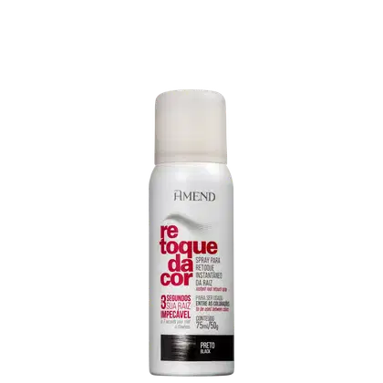 Imagem do produto Amend Retoque da Cor 1212 Preto - Corretivo de Raiz 75ml