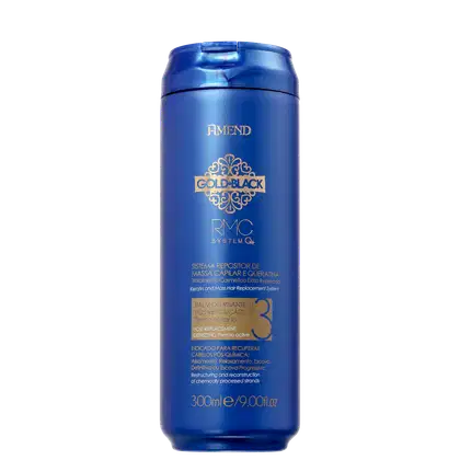 Imagem do produto Amend Gold Black RMC System Q+ - Tratamento Reconstrutor 300ml