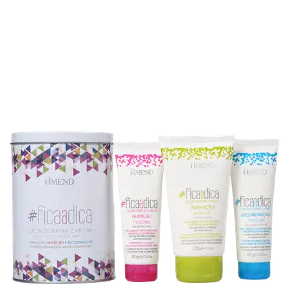 Imagem do produto Kit Amend #Ficaadica Cronograma Capilar (3 Produtos)