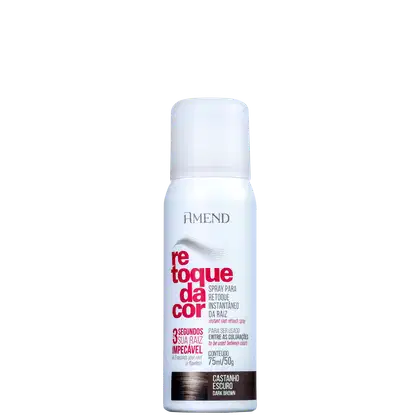 Imagem do produto Amend Retoque da Cor 1215 Castanho Escuro - Corretivo de Raiz 75ml