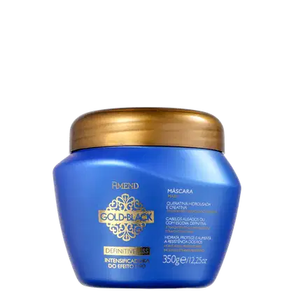 Imagem do produto Amend Gold Black Definitive Liss - Máscara Capilar 350g