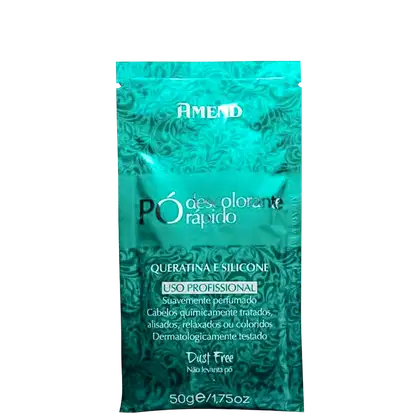 Imagem do produto Amend Queratina e Silicone Sachê - Pó Descolorante 50g