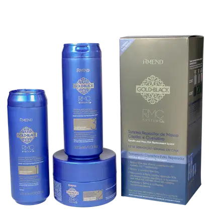 Imagem do produto Kit Amend Gold Black RCM System Q+ (3 Produtos)