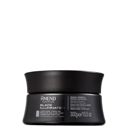 Imagem do produto Amend Black Illuminated Realce da Cor - Máscara Tonalizante 300g