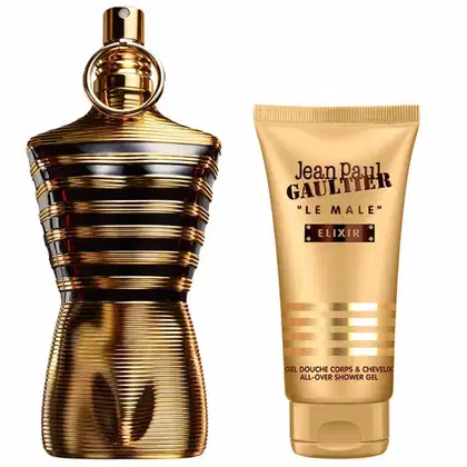 Imagem do produto Conjunto Le Male Elixir Jean Paul Gaultier Masculino - Parfum 125ml + Gel de Banho 75ml