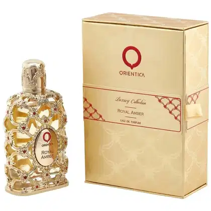 Perfume Unissex Royal Amber Luxury Collection Orientica Perfumes EDP, 30ml.
