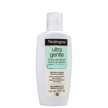 Imagem do produto Neutrogena Ultra Gentle Sem Álcool - Tônico Facial 200ml