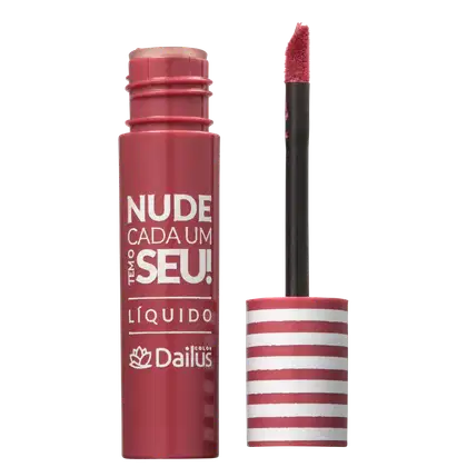 Imagem do produto Dailus Nude Cada Um Tem o Seu 08 Rosa Açaí - Batom Líquido Matte 4,6g