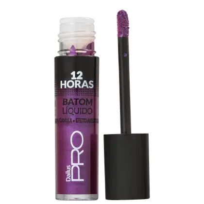 Imagem do produto Dailus PRO 12 Horas 108 Violet Metalic - Batom Líquido 4,6g