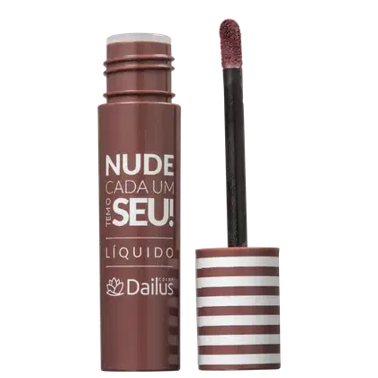 Imagem do produto Dailus Nude Cada Um Tem o Seu 16 Cinza Vinil - Batom Líquido Matte 4,6g