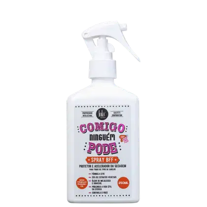 Imagem do produto Lola Cosmetics Comigo Ninguém Pode BFF - Spray Protetor Térmico 250ml