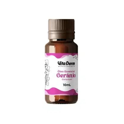 Imagem do produto Vita Derm Óleo Essencial de Gerânio 10ml