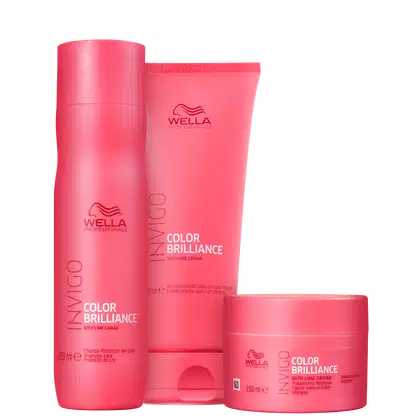 Imagem do produto Kit Wella Professionals Invigo Color Brilliance Trio (3 Produtos)