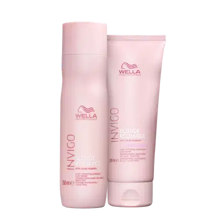 Imagem do produto Kit Wella Professionals Invigo Blonde Recharge Duo (2 Produtos)