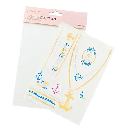 Imagem do produto Océane Fashion Tattoo FT3 - Tatuagem Temporária
