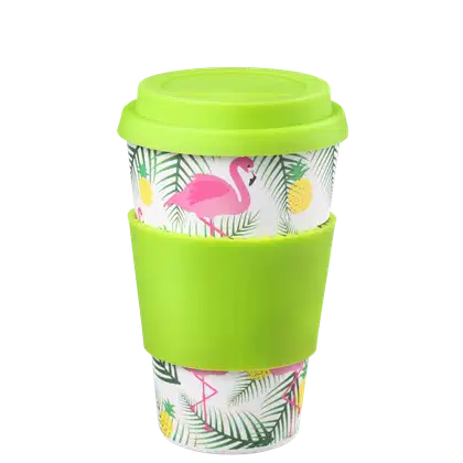 Imagem do produto Océane Bamboo Eco Flamingos - Copo
