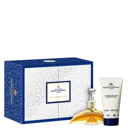 Imagem do produto Conjunto Classique Duo Marina de Bourbon Feminino - Eau de Parfum 100ml + Loção Corporal 150ml