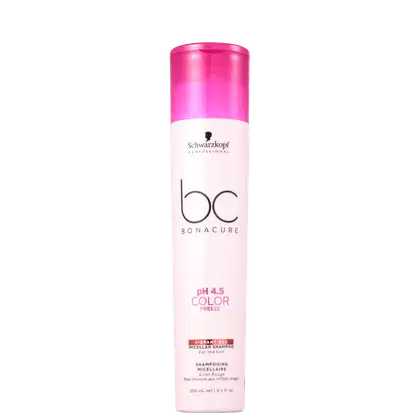 Imagem do produto Schwarzkopf Professional BC Bonacure pH 4.5 Color Freeze Micellar Vibrant Red - Shampoo 250ml