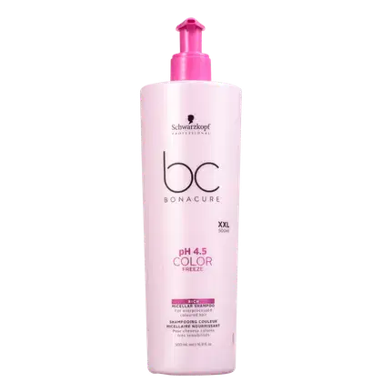 Imagem do produto Schwarzkopf Professional BC Bonacure pH 4.5 Color Freeze Micellar Rich - Shampoo 500ml