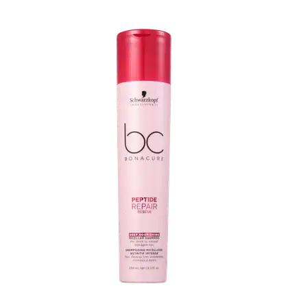 Imagem do produto Schwarzkopf Professional BC Bonacure Peptide Repair Rescue Micellar Deep Nourish - Shampoo 250ml