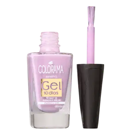 Imagem do produto Colorama Efeito Gel Céu Lilás - Esmalte Cremoso 8ml