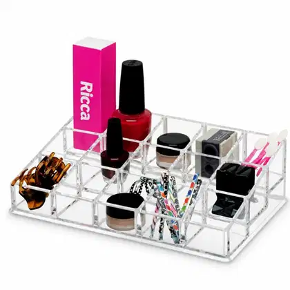 Imagem do produto Organizador de Cosméticos Ricca com 15 Divisórias Cod.3333