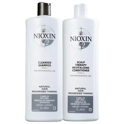 Imagem do produto Kit Nioxin Salon Duo Sistema 2 de Tratamento Contra Afinamento Capilar (2 Produtos)