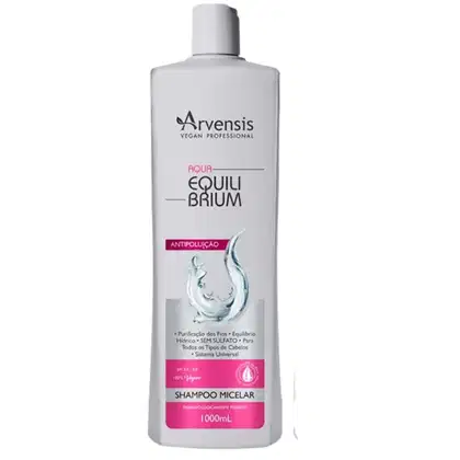 Imagem do produto SHAMPOO MICELAR UNIVERSAL - ZERO SULFATO 1000ML - ARVENSIS