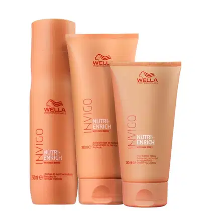 Imagem do produto Kit Wella Professionals Full Home Nutri-Enrich Trio (3 Produtos)