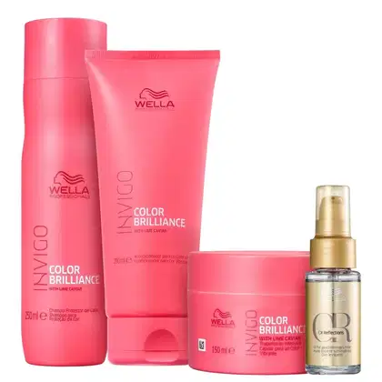 Imagem do produto Kit Wella Professionals Full Oil Reflections Brilliance (4 Produtos)