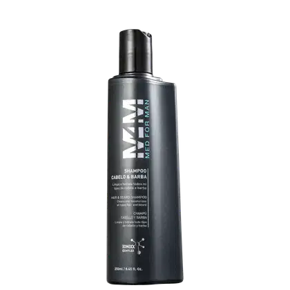 Imagem do produto Mediterrani Med For Man Cabelo & Barba - Shampoo Multifuncional 250ml