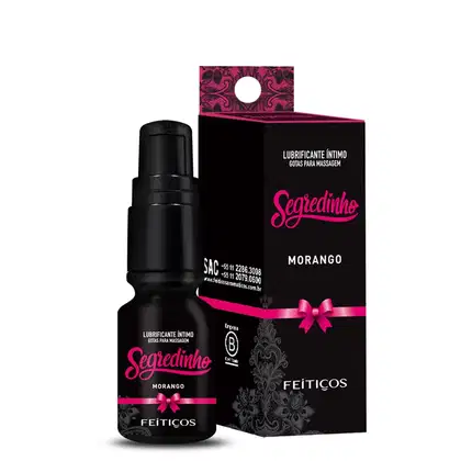 Imagem do produto Lubrificante Íntimo com Aquecimento Segredinho 15ml Morango
