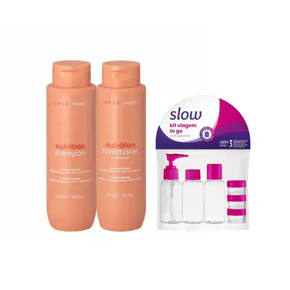 Imagem do produto Kit Braé Nutrition 250ml + Kit Viagem Lanossi
