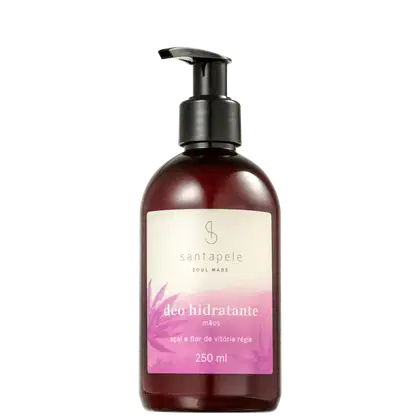 Imagem do produto Santapele Açaí e Flor de Vitória-Régia - Loção Hidratante para Mãos 250ml