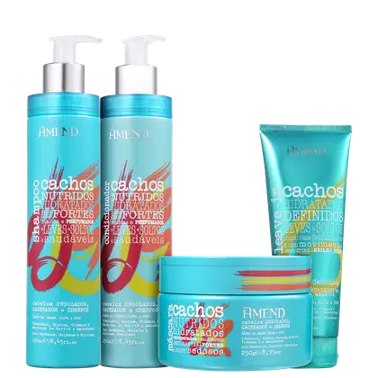 Imagem do produto Kit Amend Cachos Ondulados e Abertos (4 Produtos)