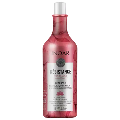 Imagem do produto Inoar Résistance Flor de Lótus - Shampoo 1L
