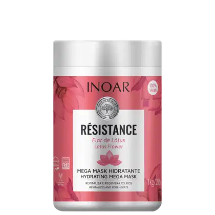 Imagem do produto Inoar Résistance Flor de Lótus - Máscara Capilar 1kg