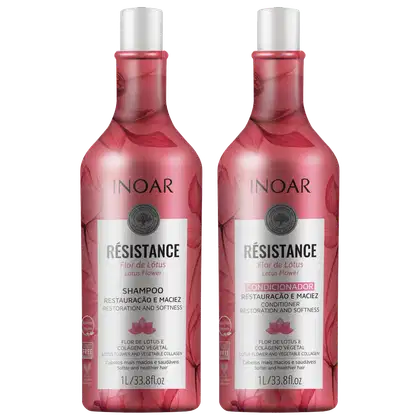 Imagem do produto Kit Inoar Résistance Flor de Lótus Salon Duo (2 Produtos)