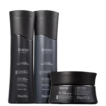 Imagem do produto Kit Amend Black Illuminated Trio (3 Produtos)