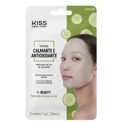 Imagem do produto Kiss New York Pepino - Máscara Calmante 20ml