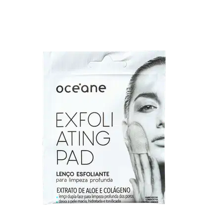 Imagem do produto Océane Exfoliating Pad - Lenço Esfoliante para Limpeza Profunda (1 Unidade)