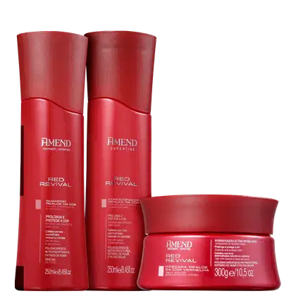 Imagem do produto Kit Amend Red Revival Trio (3 Produtos)