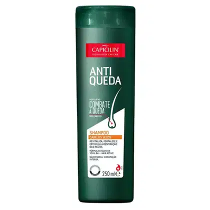 Imagem do produto Shampoo Capicilin Antiqueda - Cabelos Secos 250 ml