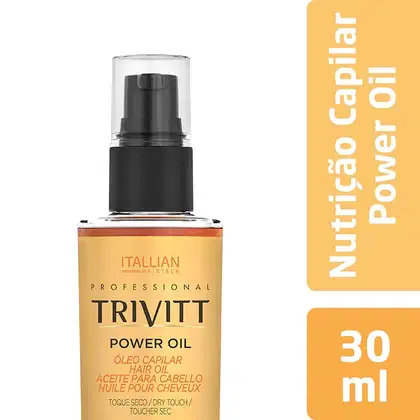 Imagem do produto Óleo Capilar Trivitt Power Oil 30ml | Brilho e Maciez Imediatos