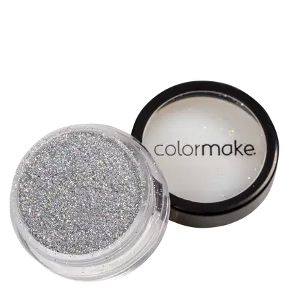Imagem do produto Colormake Pó Pote Prata Holográfico - Glitter 4g