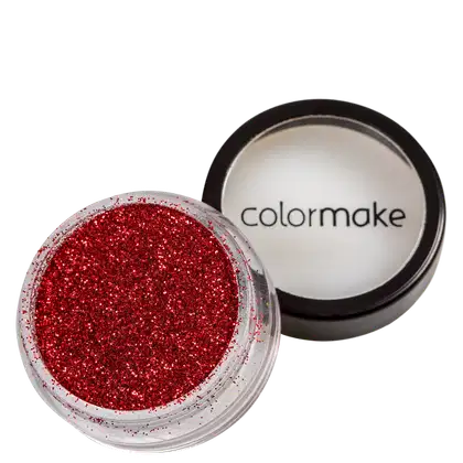 Imagem do produto Colormake Pó Pote Vermelho - Glitter 4g