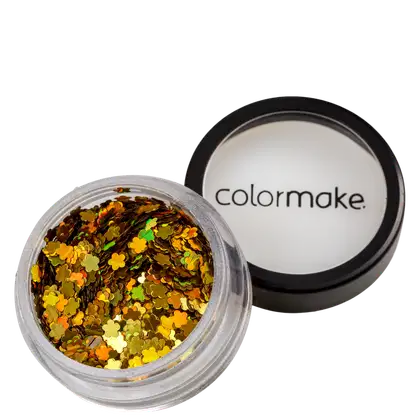 Imagem do produto Colormake Shine Formatos Flor Ouro - Glitter 2g