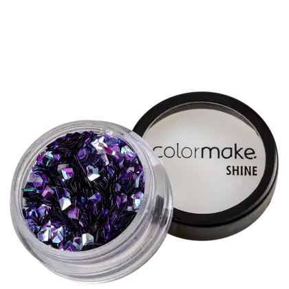 Imagem do produto Colormake Shine Formatos Diamante 3D Azul - Glitter 2g