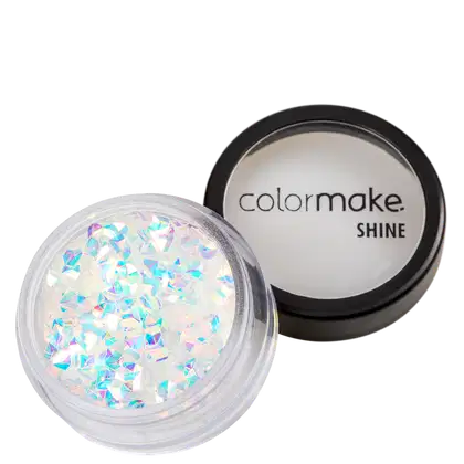 Imagem do produto Colormake Shine Formatos Diamante 3D Perola Azul - Glitter 2g